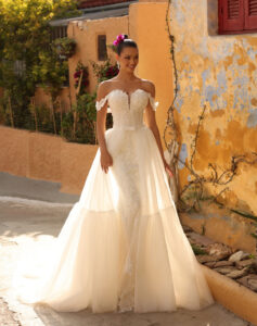 Rochie mireasa  bryele 2 in 1