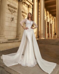 Rochie mireasa windsor 2 in 1